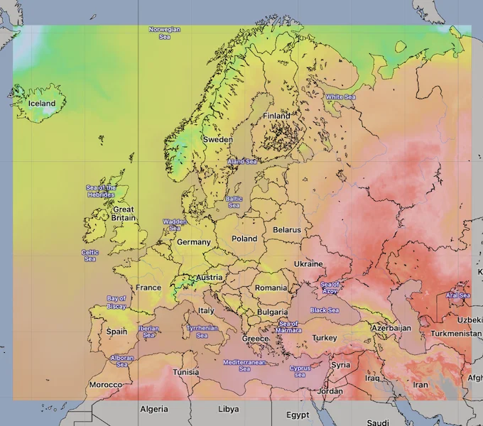 ICON EU Regional Model Area